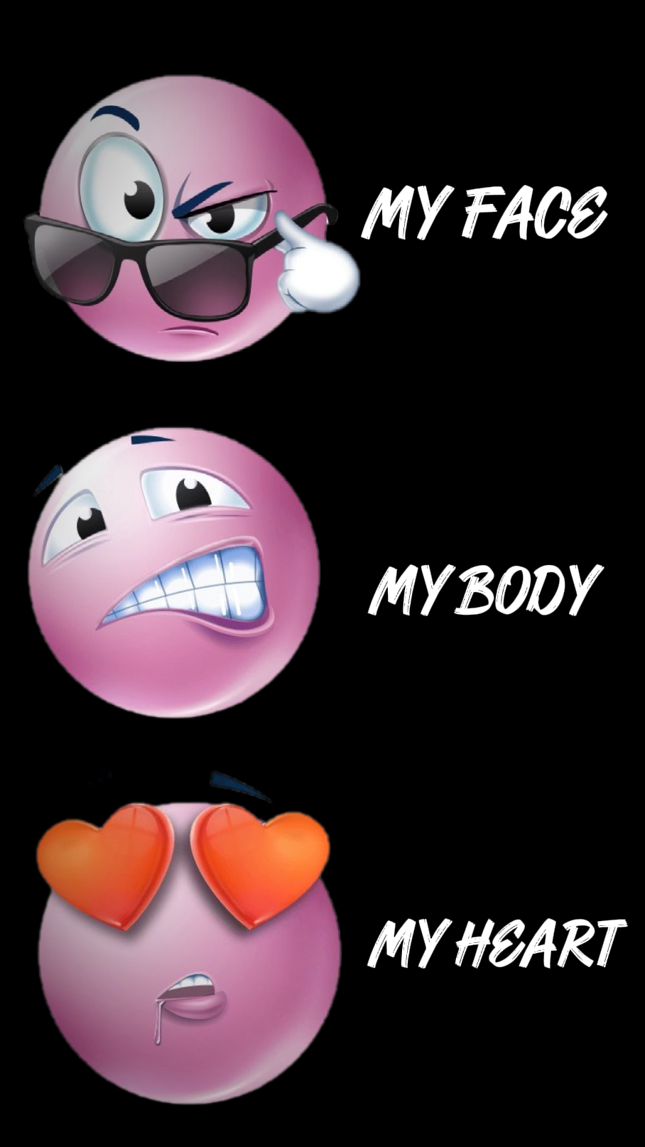 CARA, CUERPO Y CORAZÓN 