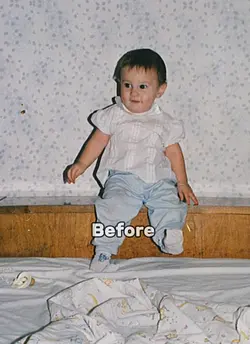 Messi before and now