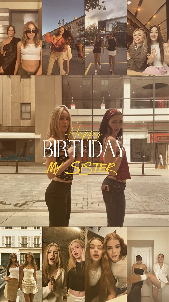 Happy birthday siste