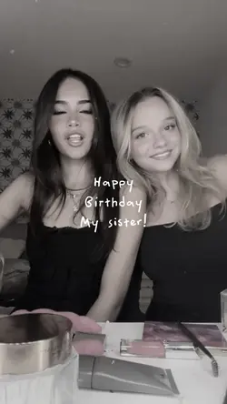 Birthday my sister 