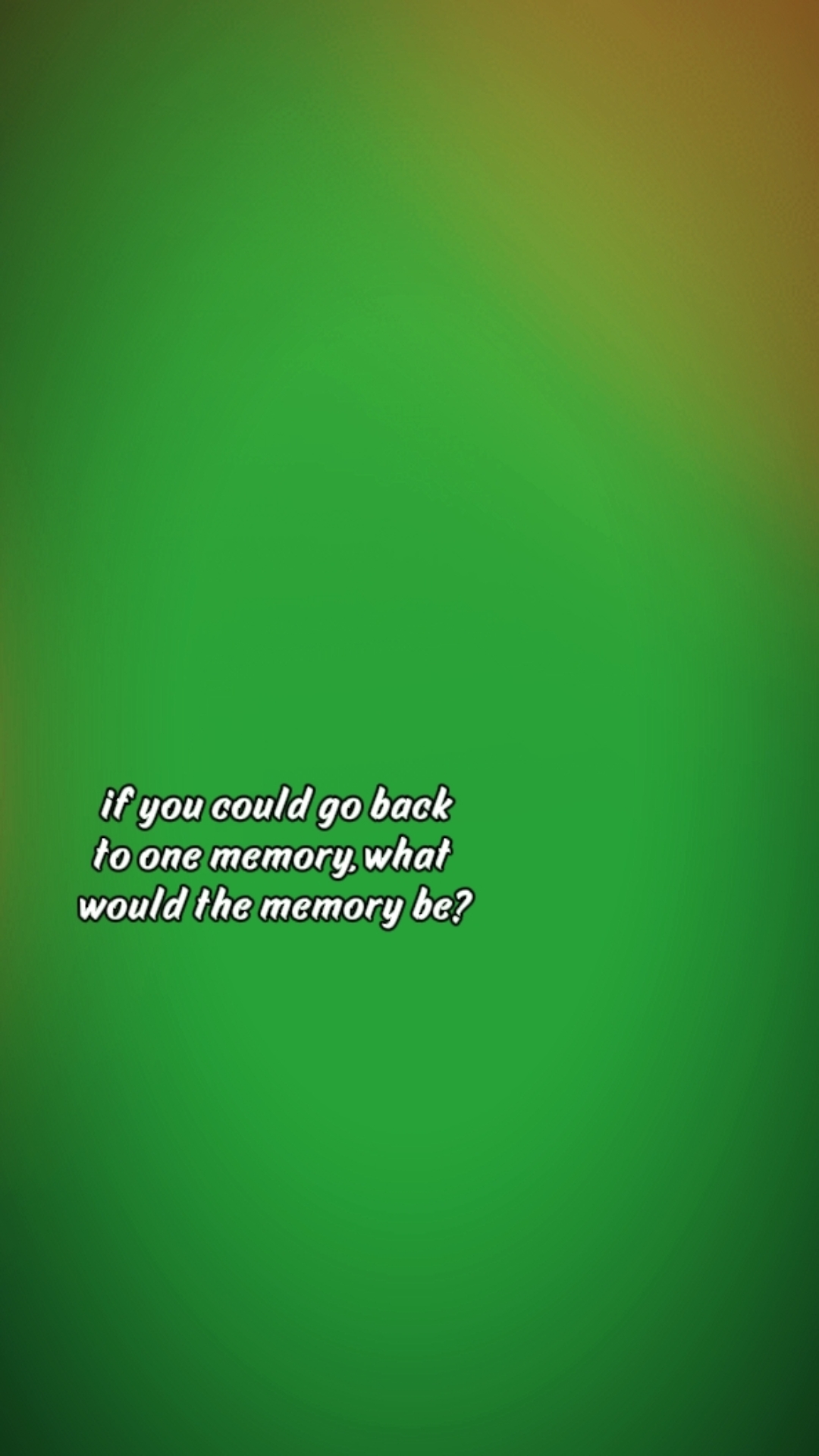 Gobacktoonemory