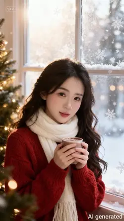 Giáng sinh cửa sổ