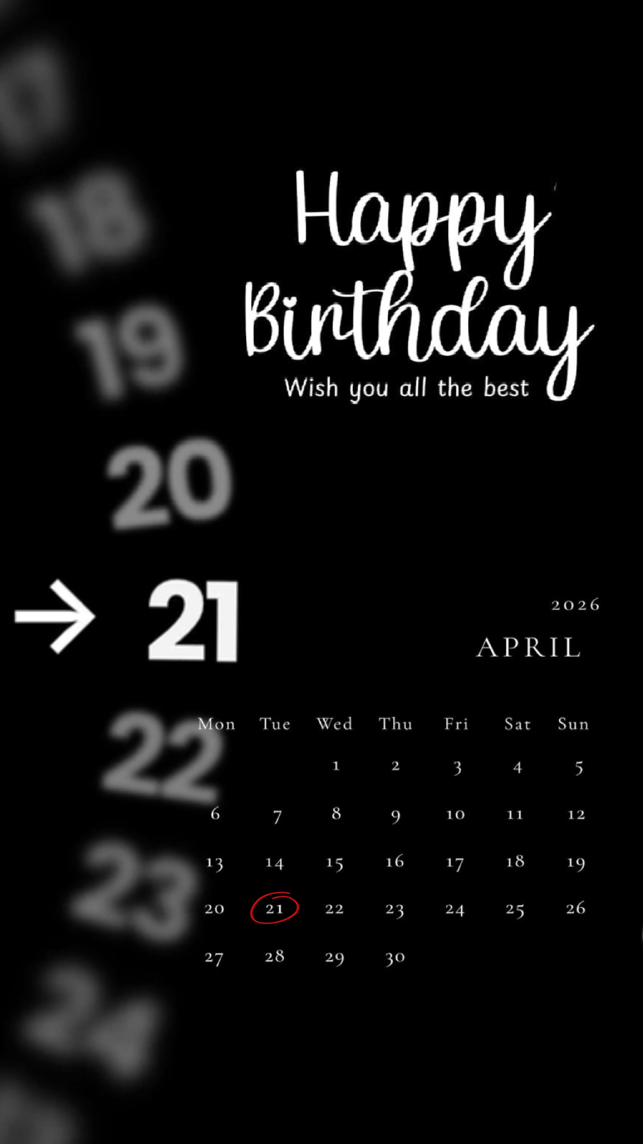 HBD 21 AVRIL 