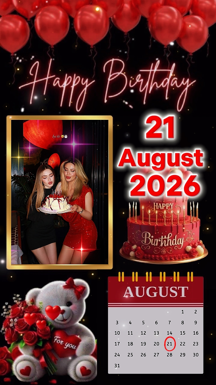 Aniversário 21 de agosto 