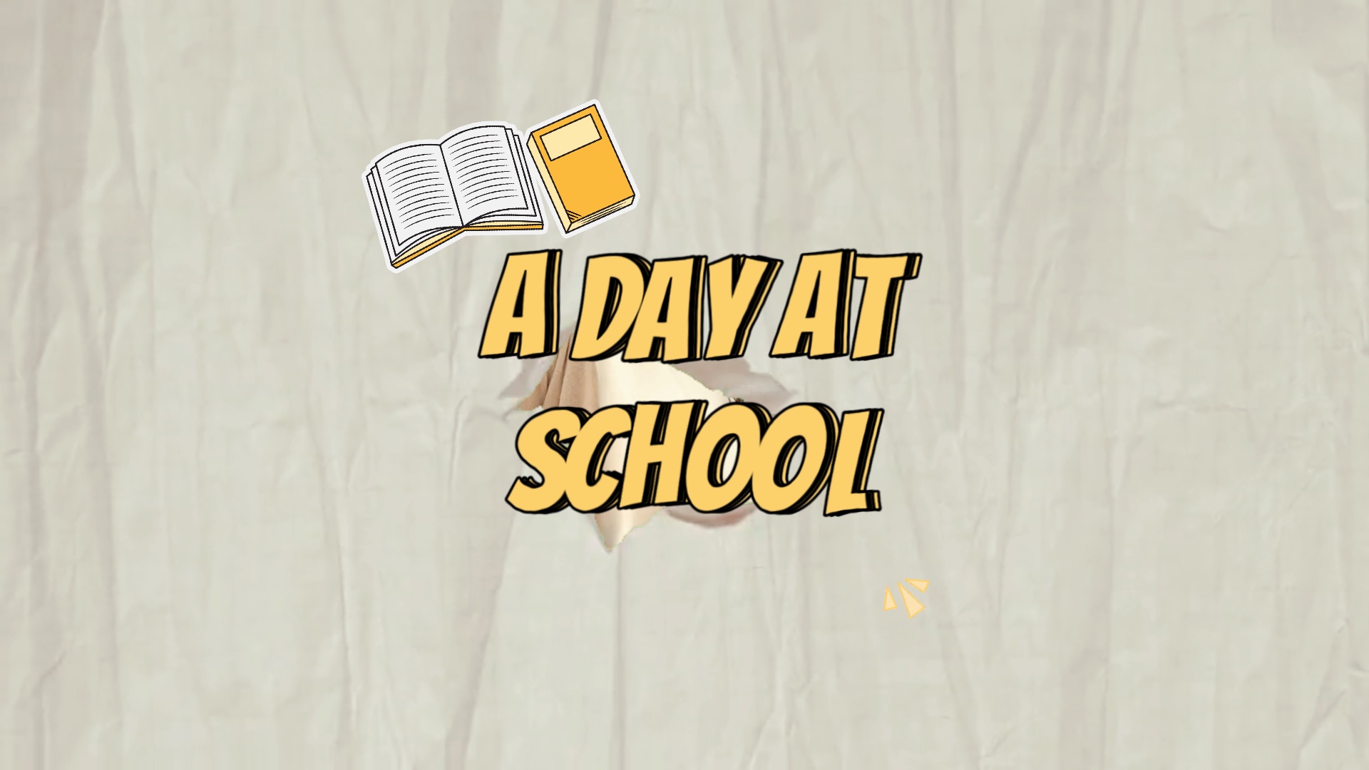 Un Día En La Escuela