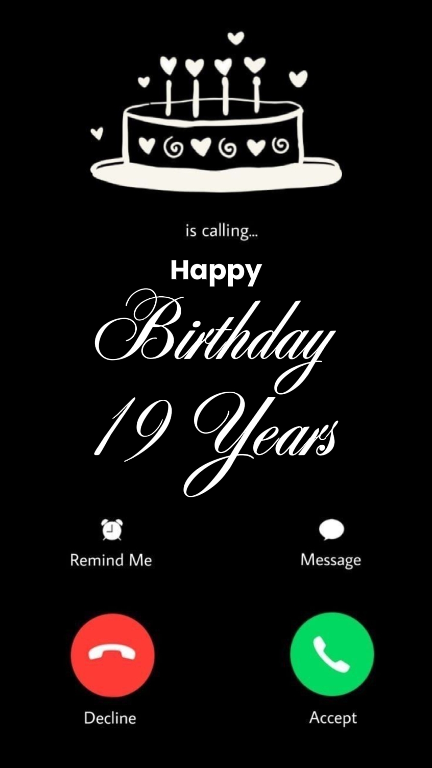 19º aniversário