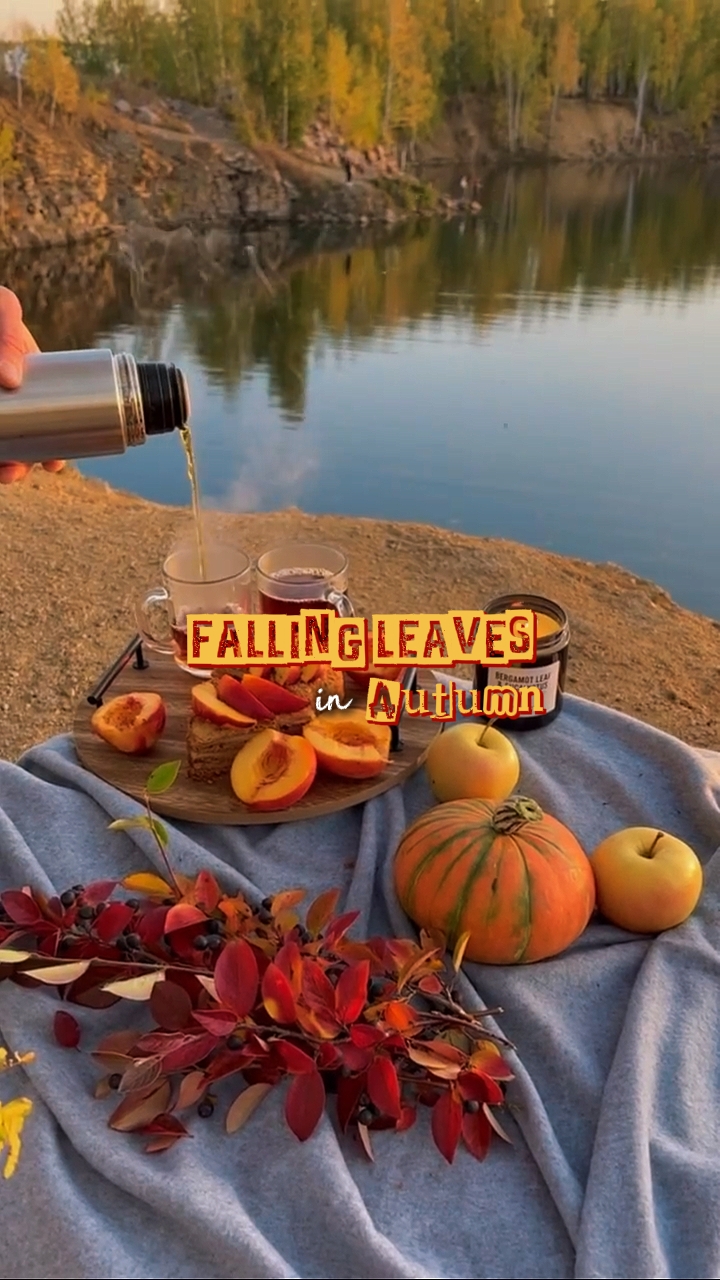 falling leaves