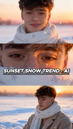 Sunset Snow trend