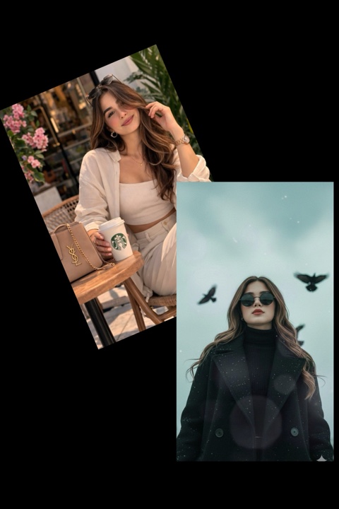 Plantilla de 2 fotos |