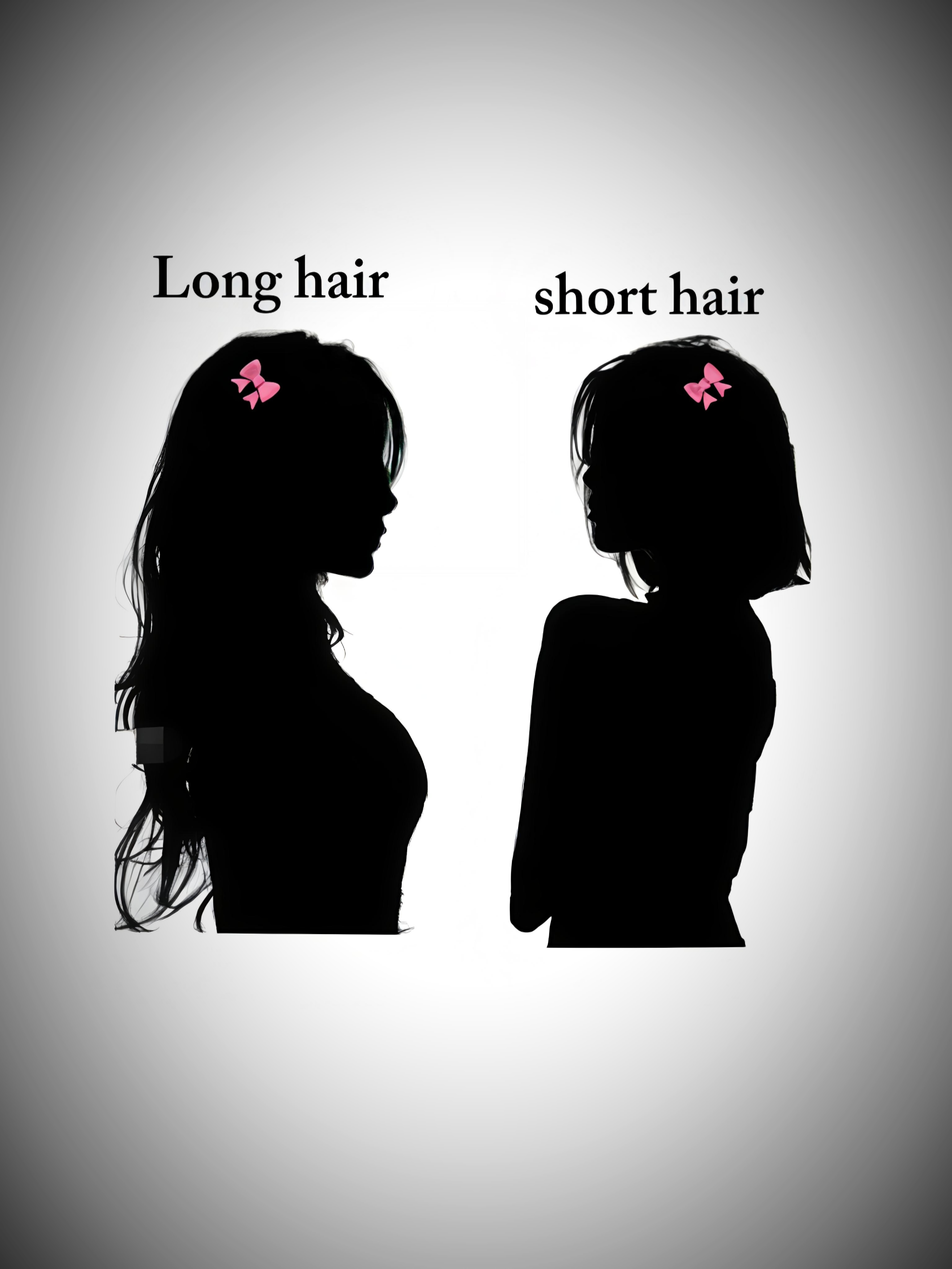 CHEVEUX LONGS VS COURTS