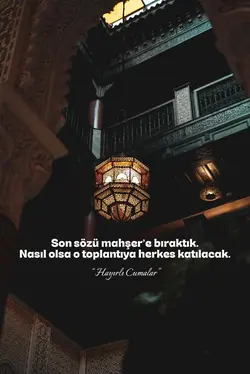 Hayırlı cumalar 