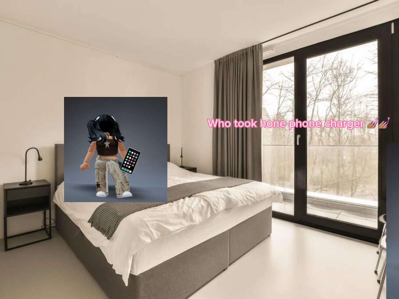 Who took my charger?