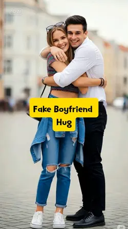 Fake Boyfriend Hug