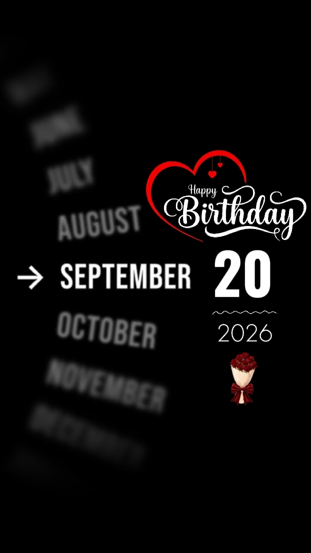 BDAY LOVE 20 SEPTEMB