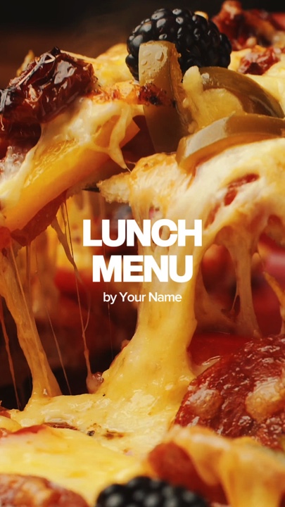 Menú De Almuerzo