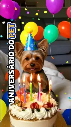 ANIVERSÁRIO DO PET 