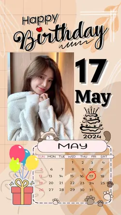 17 MAY HBD