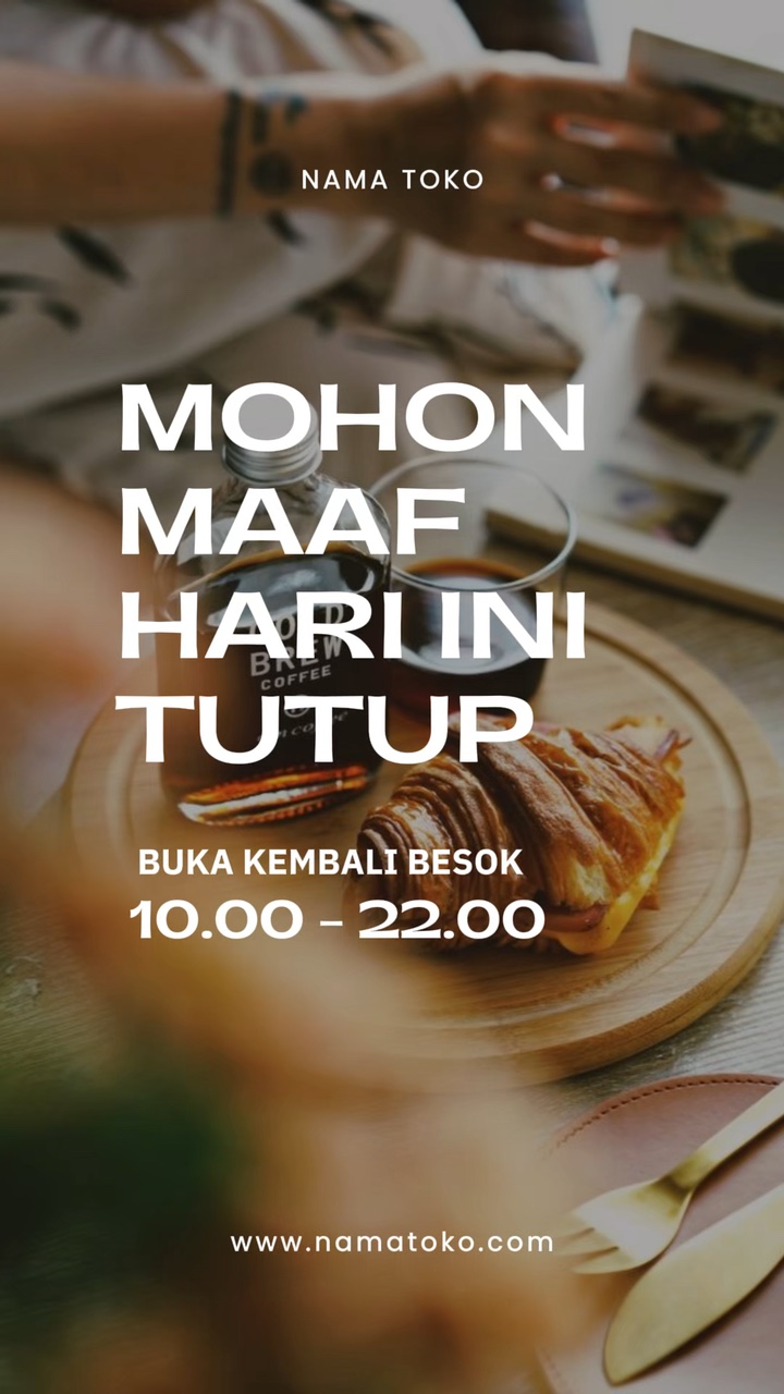 História: tutup toko