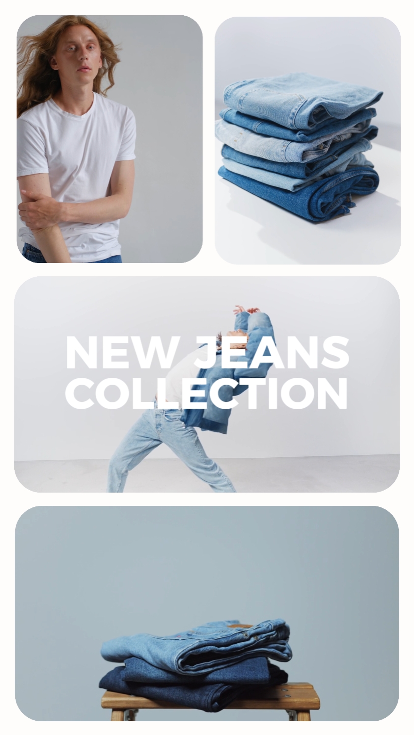 Anuncios de nuevos jeans