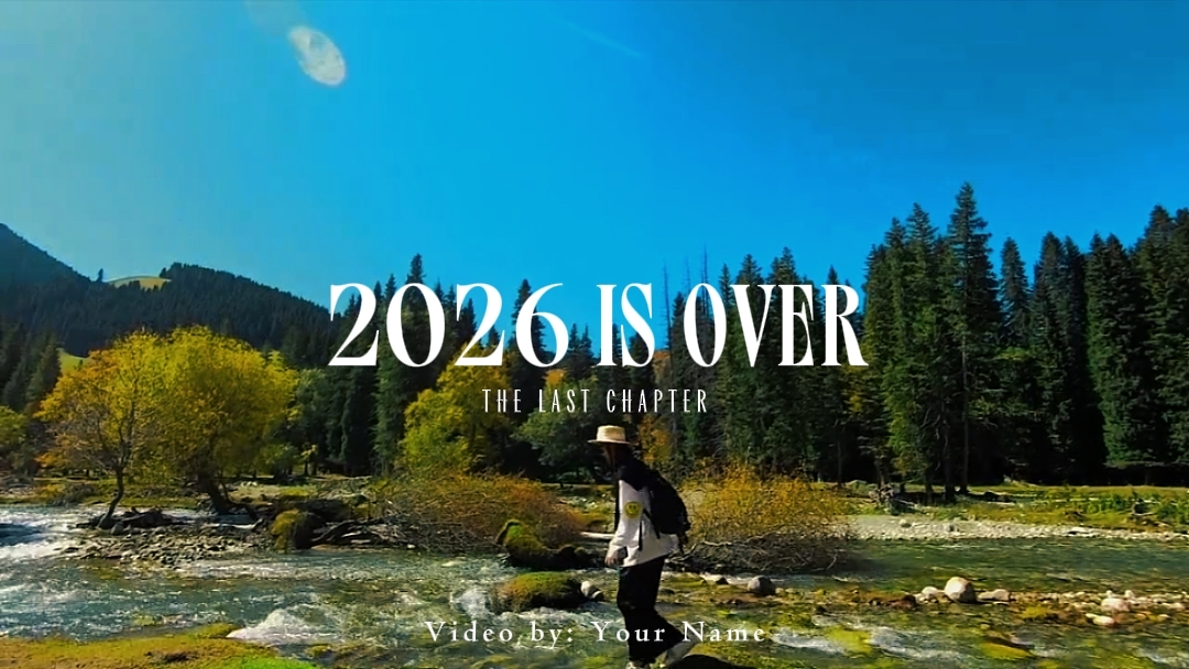 2026 is over