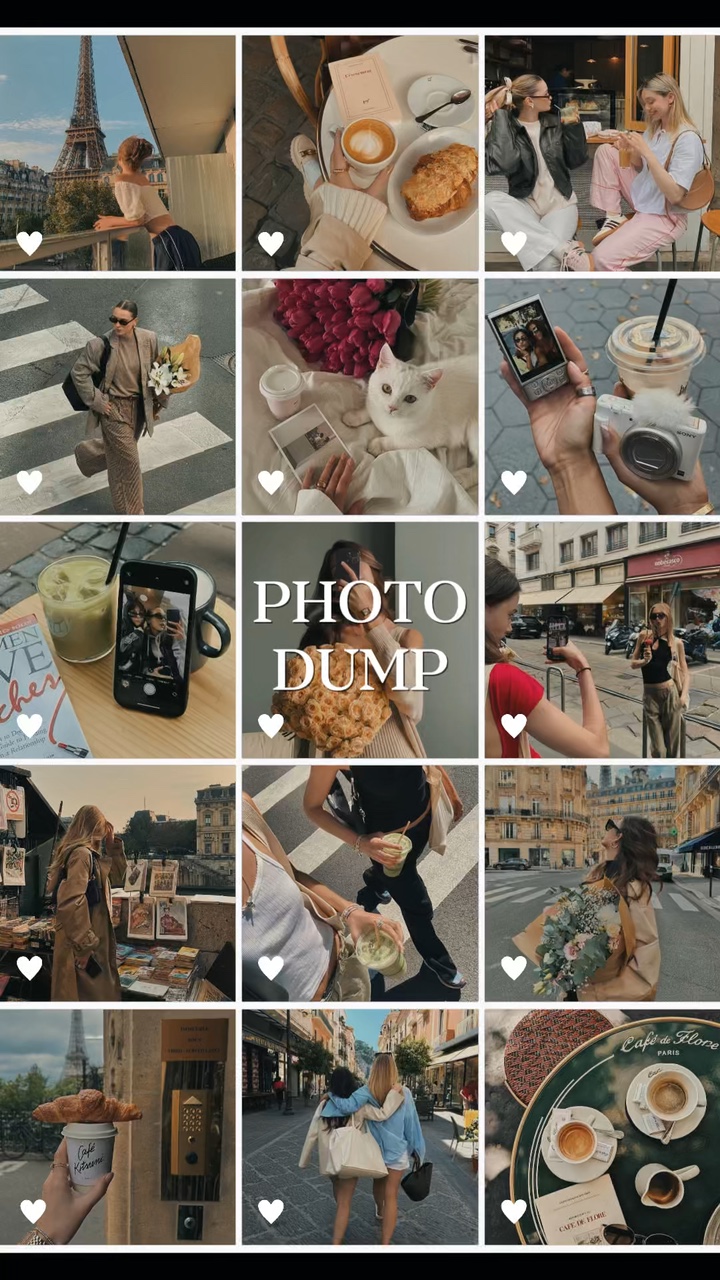 Collage ng Photodump 🍂