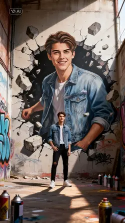 Graffity 3D Mural Ai