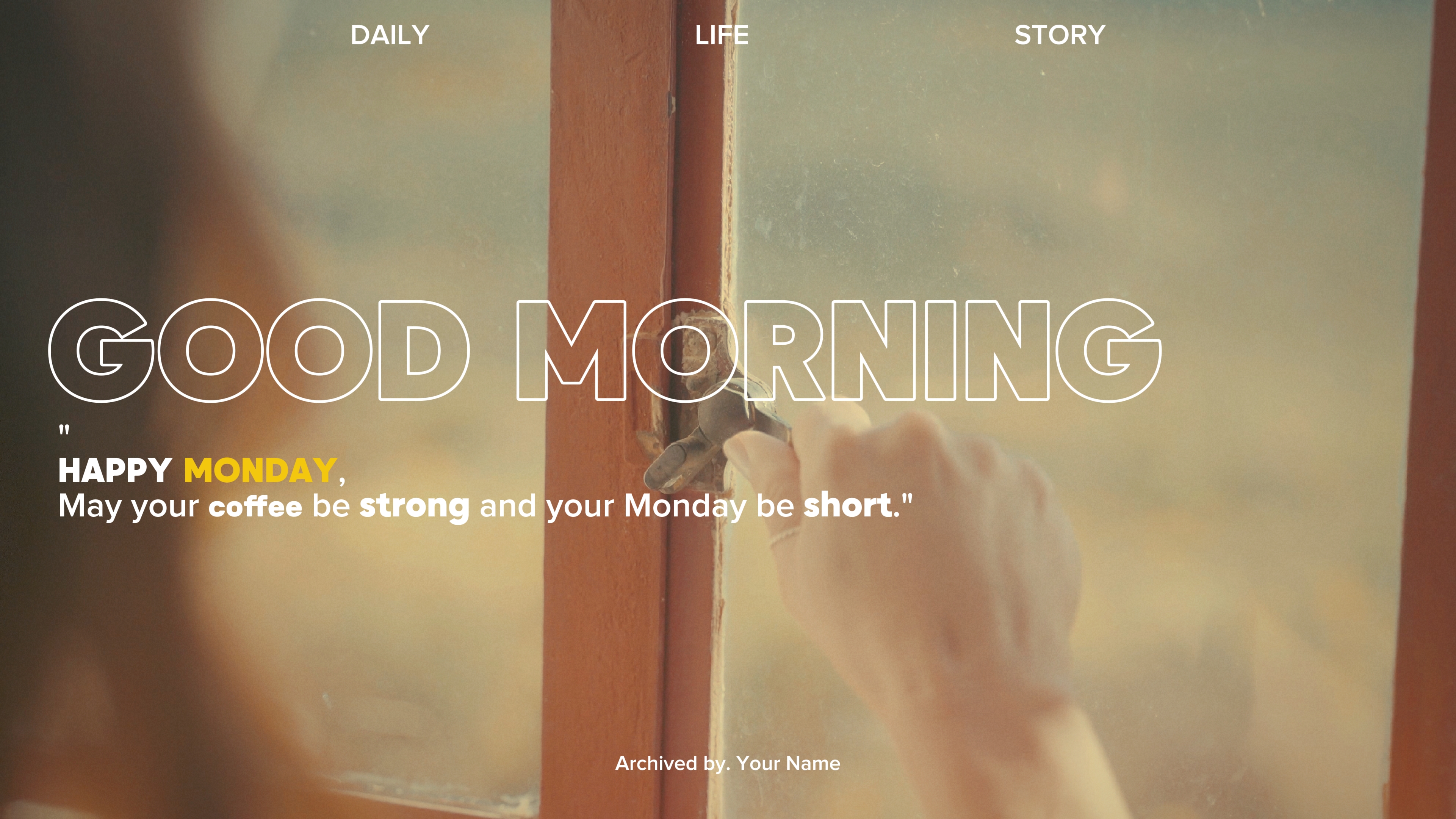MONDAY MORNING COFFE