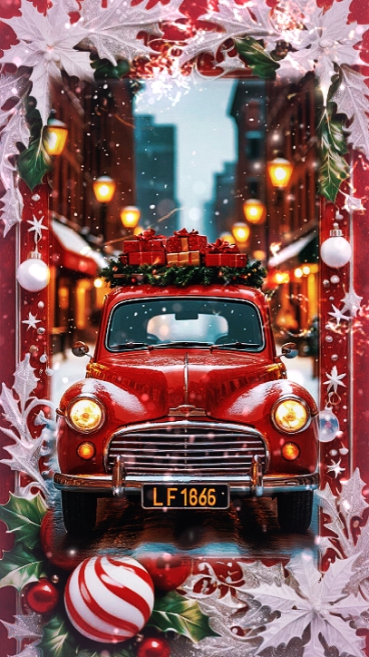 Weihnachtsauto