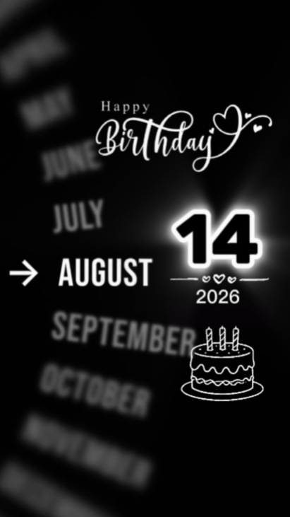 HBDMyLove14août