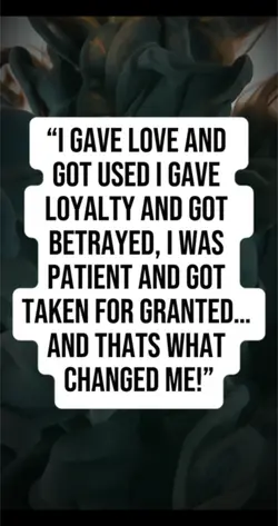 I Gave Love And…