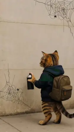 Cat - Paint