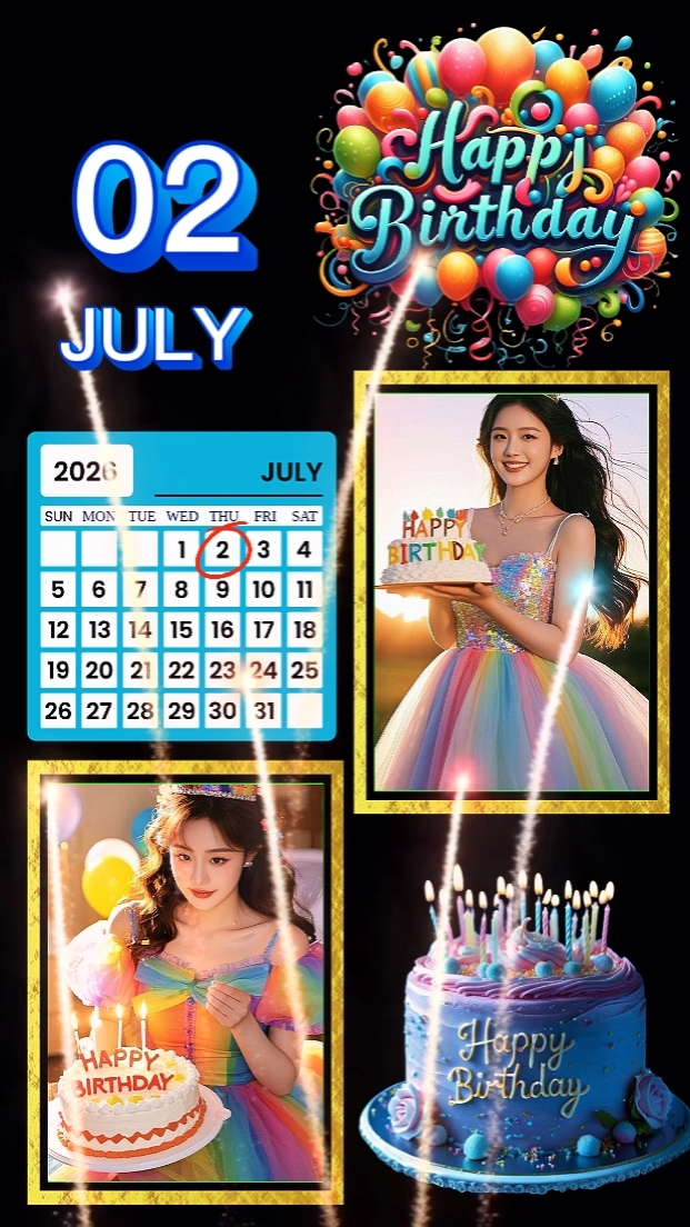 Birthday 02 JULY 