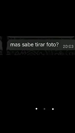VC SABE TIRAR FOTO?