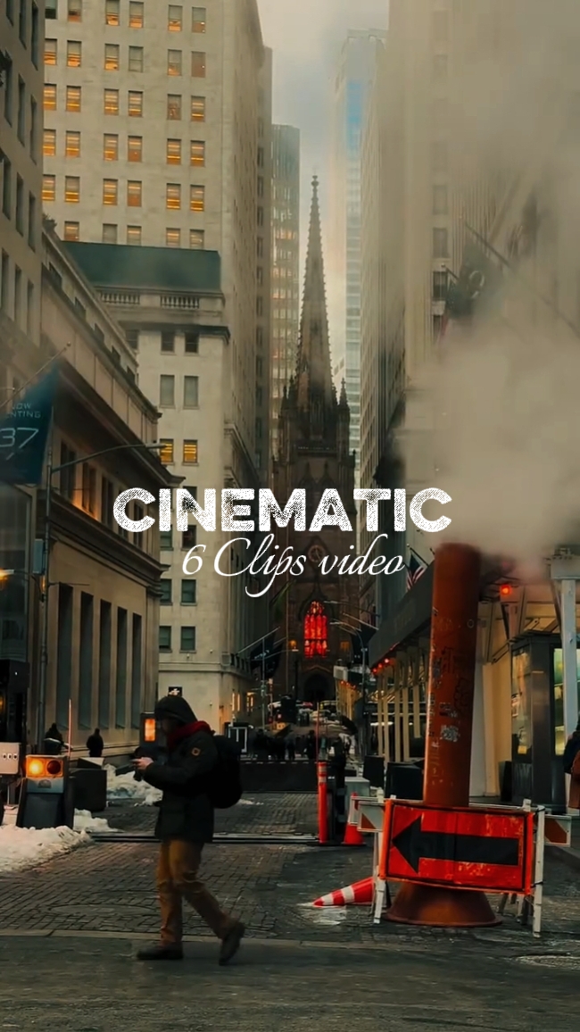 6 clipes de vídeo 
