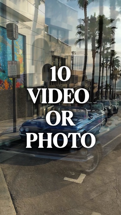 10 video veya fotoğraf 