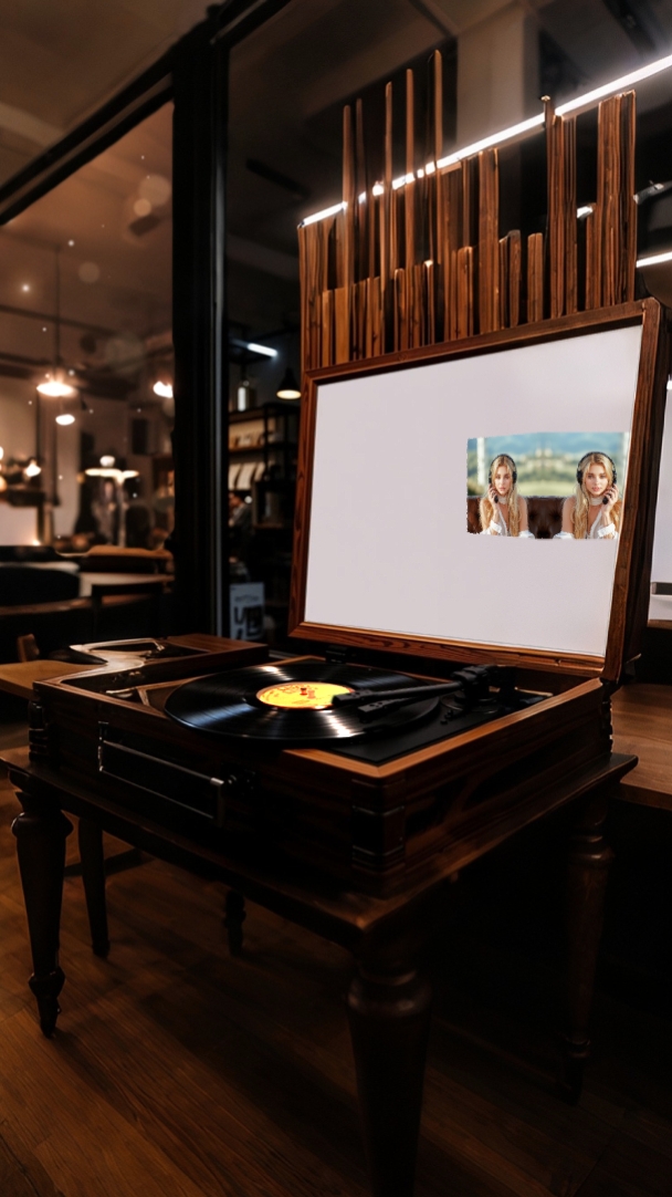 vinyl record theme