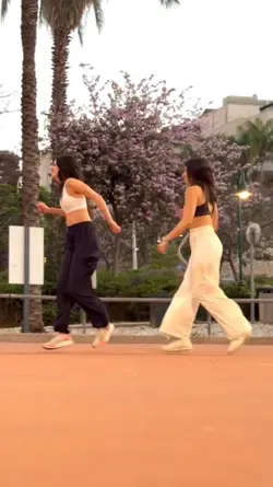 reflexão de dança