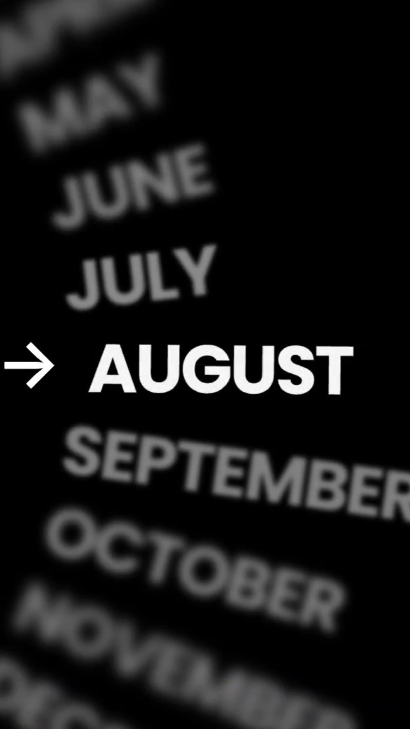 Resumo de agosto 