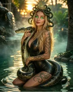 Fantasy Snake Queen