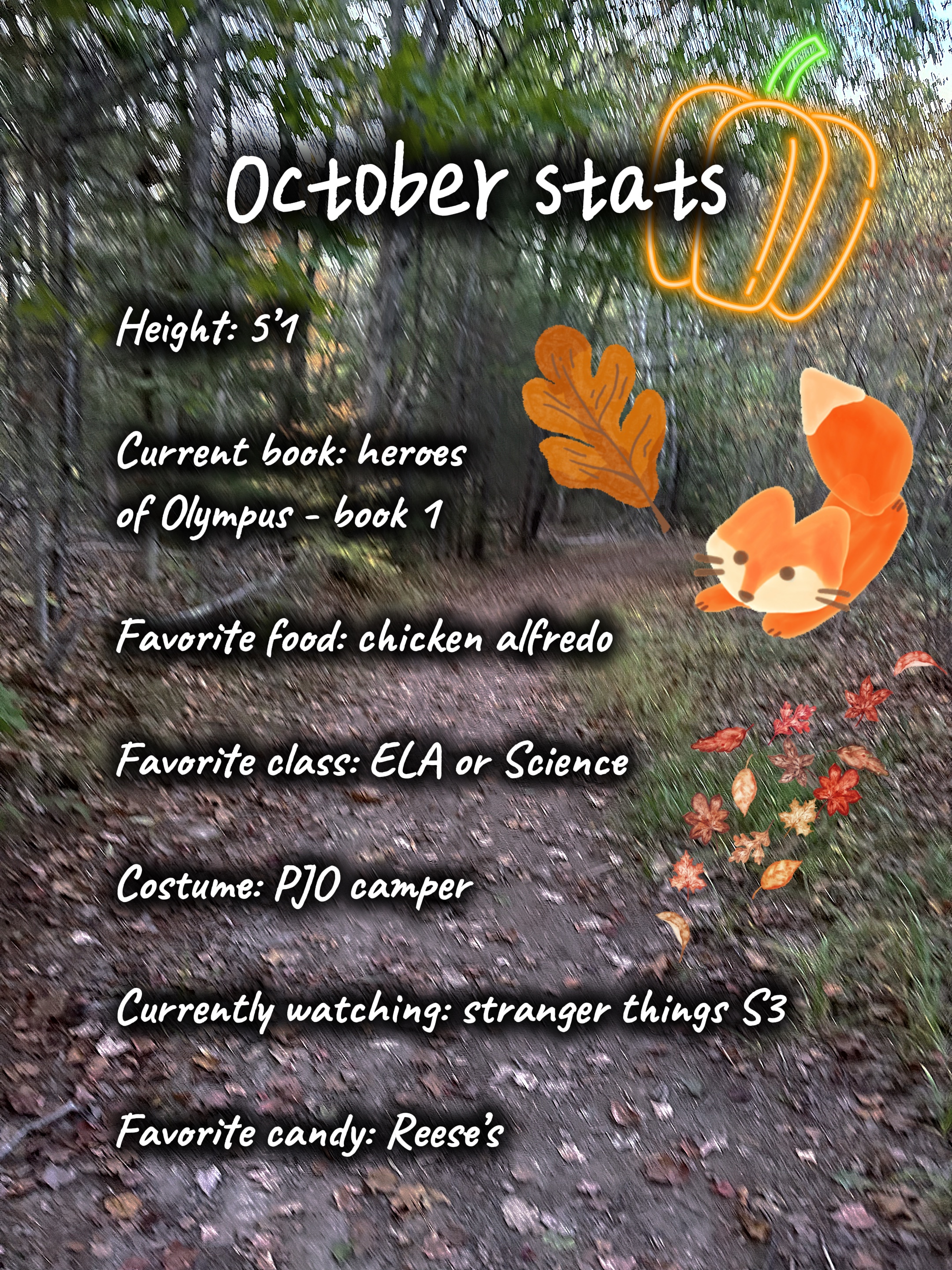 Oktober-Statistiken 🎃