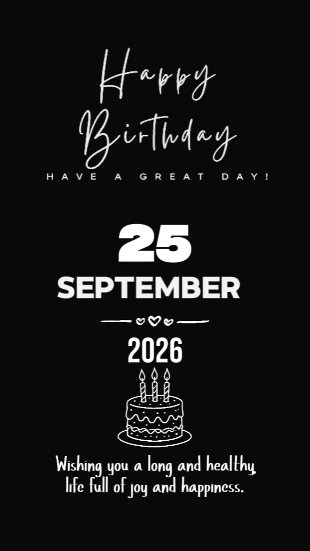 25 sptember birthday