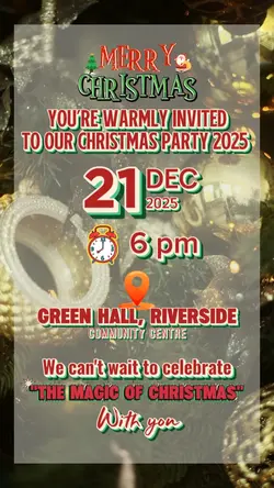Christmas invitation