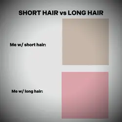 SHORT /LONG HAIR VS
