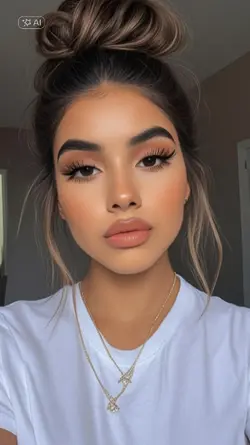 Messy Bun hair 