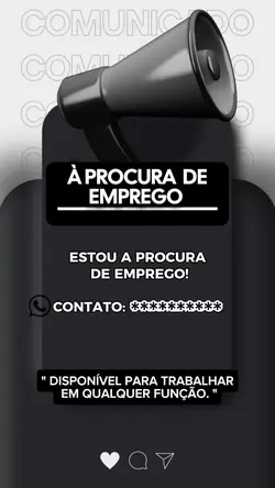 A procura de emprego