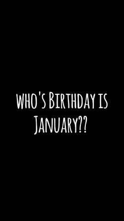 Januar Birthday