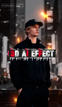 3D AI effect filter
