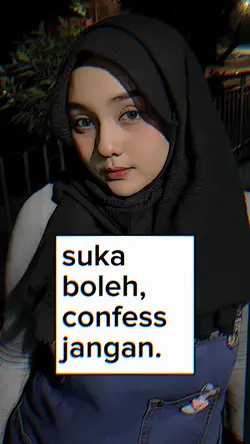 suka boleh confess 