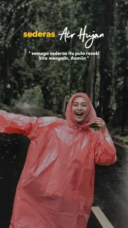 sederas air hujan 