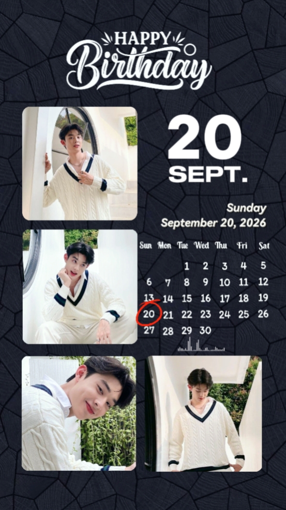 20 SEPT. BIRTHDAY